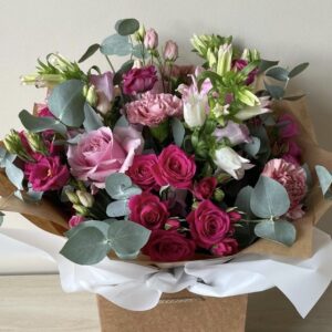 Bubble Gum Delight Handtied