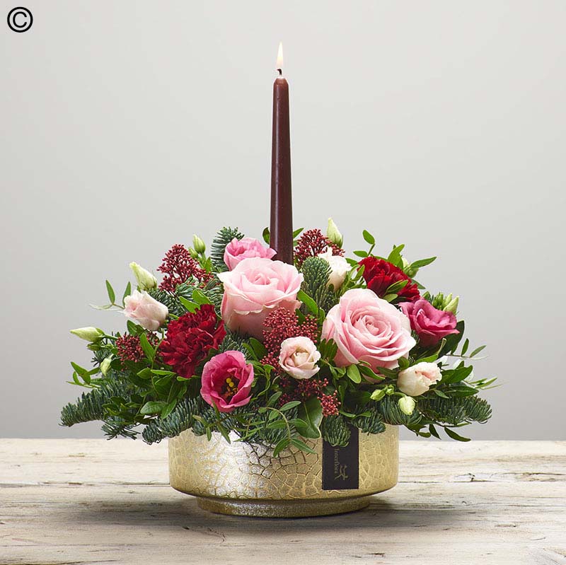 Christmas Candle Arrangement